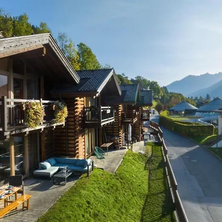 Schoeneben Hochfeld Huette Wald im Pinzgau
